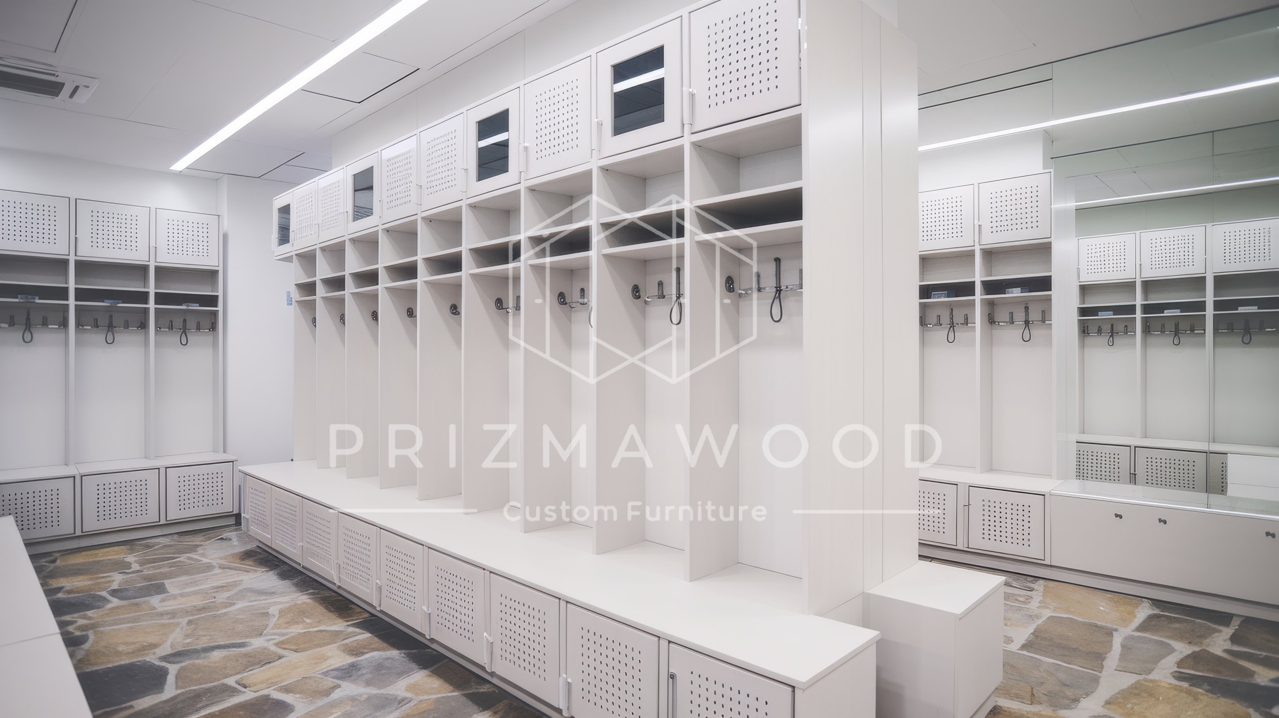 Mudroom Storage in San Mateo
